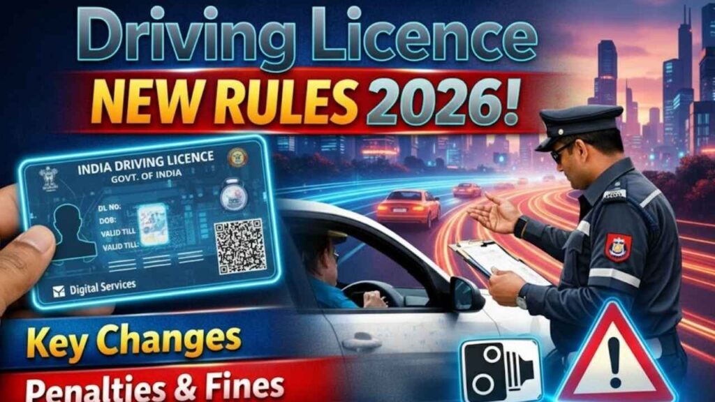 Driving Licence New Rules 2026 Explained: Major Updates, Penalties, Digital Process and Driver Guidelines