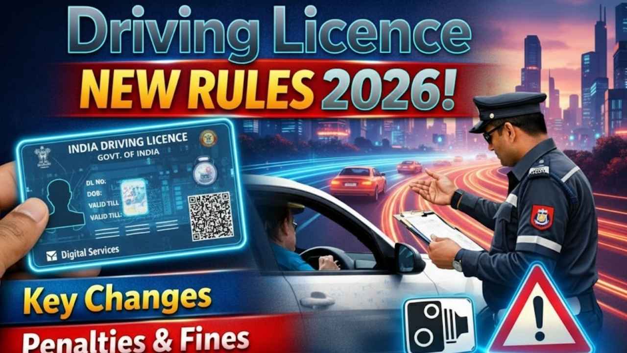 Driving Licence New Rules 2026 Explained: Major Updates, Penalties, Digital Process and Driver Guidelines