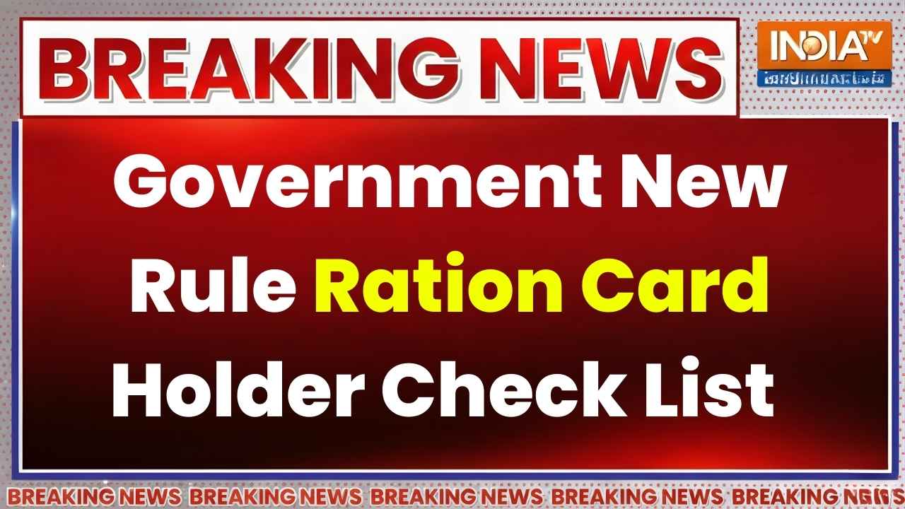 New Ration Card Rule: Collect 3 Months Supplies in a Single Visit!