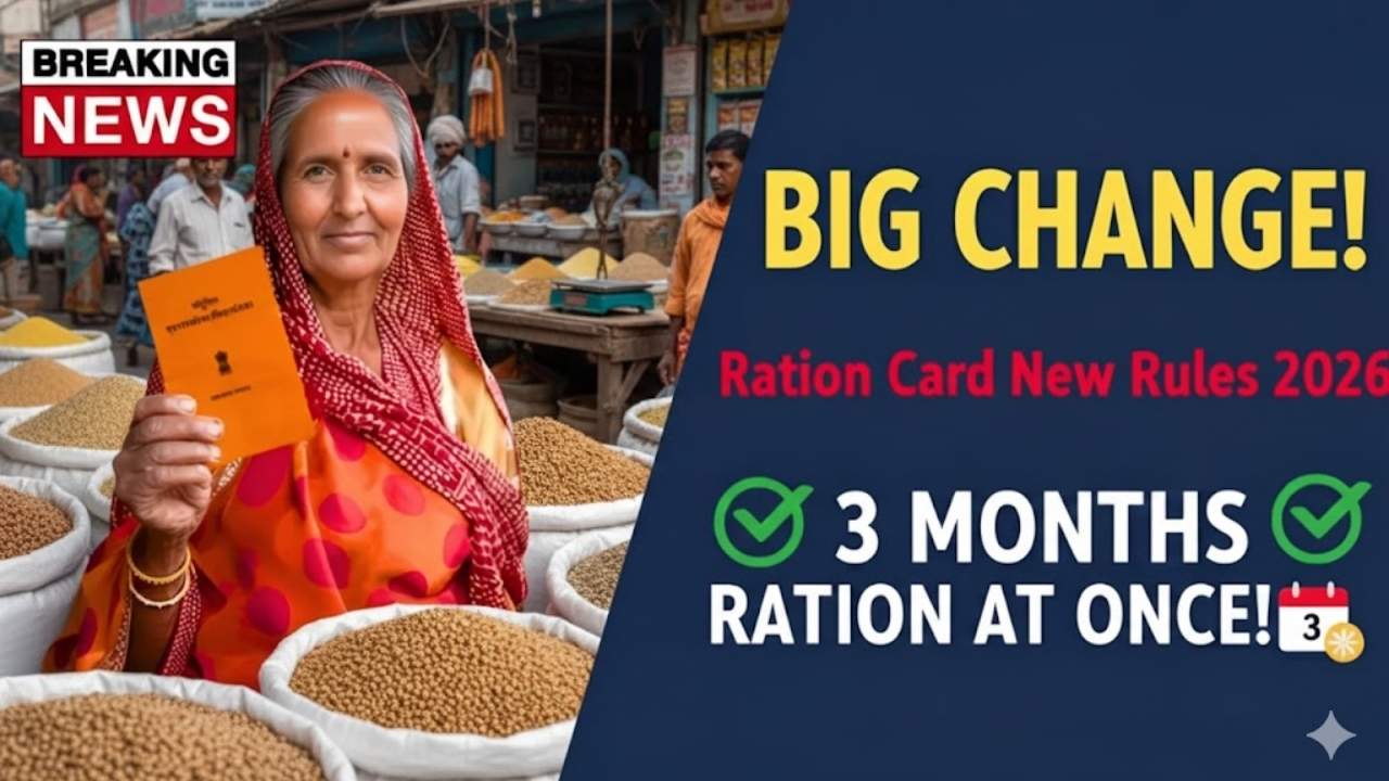 Ration Card Update 2026: Direct Cash Transfers with Free Ration from February 10
